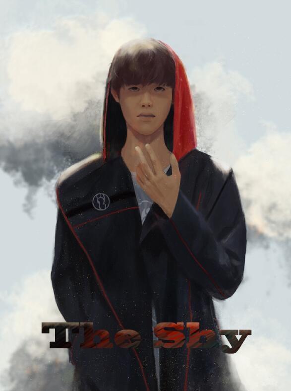 他在转身时